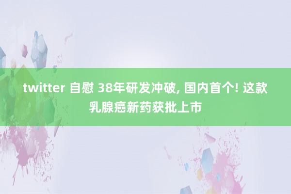 twitter 自慰 38年研发冲破, 国内首个! 这款乳腺癌新药获批上市