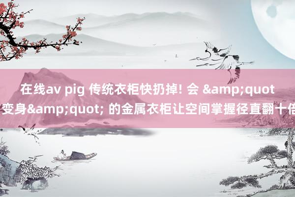在线av pig 传统衣柜快扔掉! 会 &quot;变身&quot; 的金属衣柜让空间掌握径直翻十倍